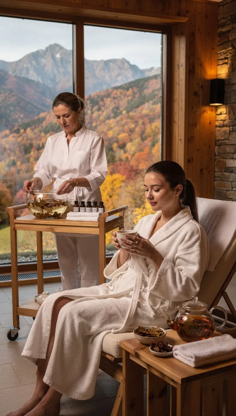 Pohár s čajom z listov persimónu s jemným svetlom prechádzajúcim cez nápoj.